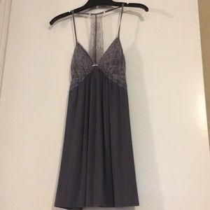 Victoria’s Secret gray Chemise